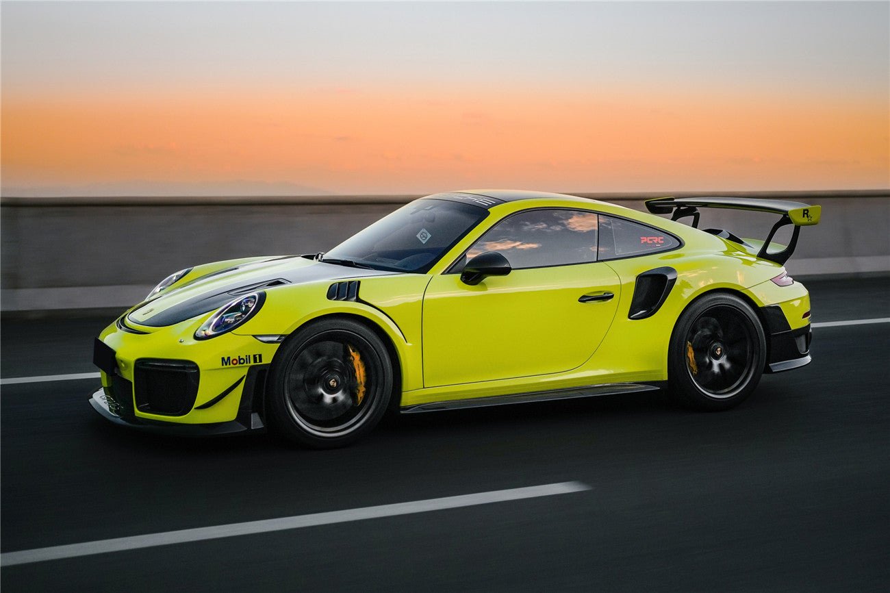 2013 - 2019 Porsche 991 Turbo/S GT2RS Style Carbon Fiber Quarter Panel Side Scoops